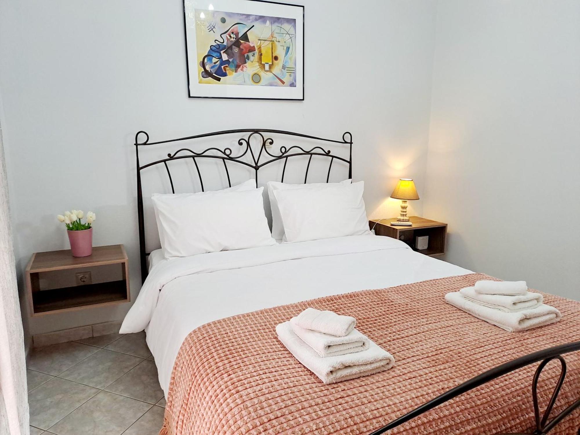 Bright Apartment In Nea Palatia • Oropos 外观 照片
